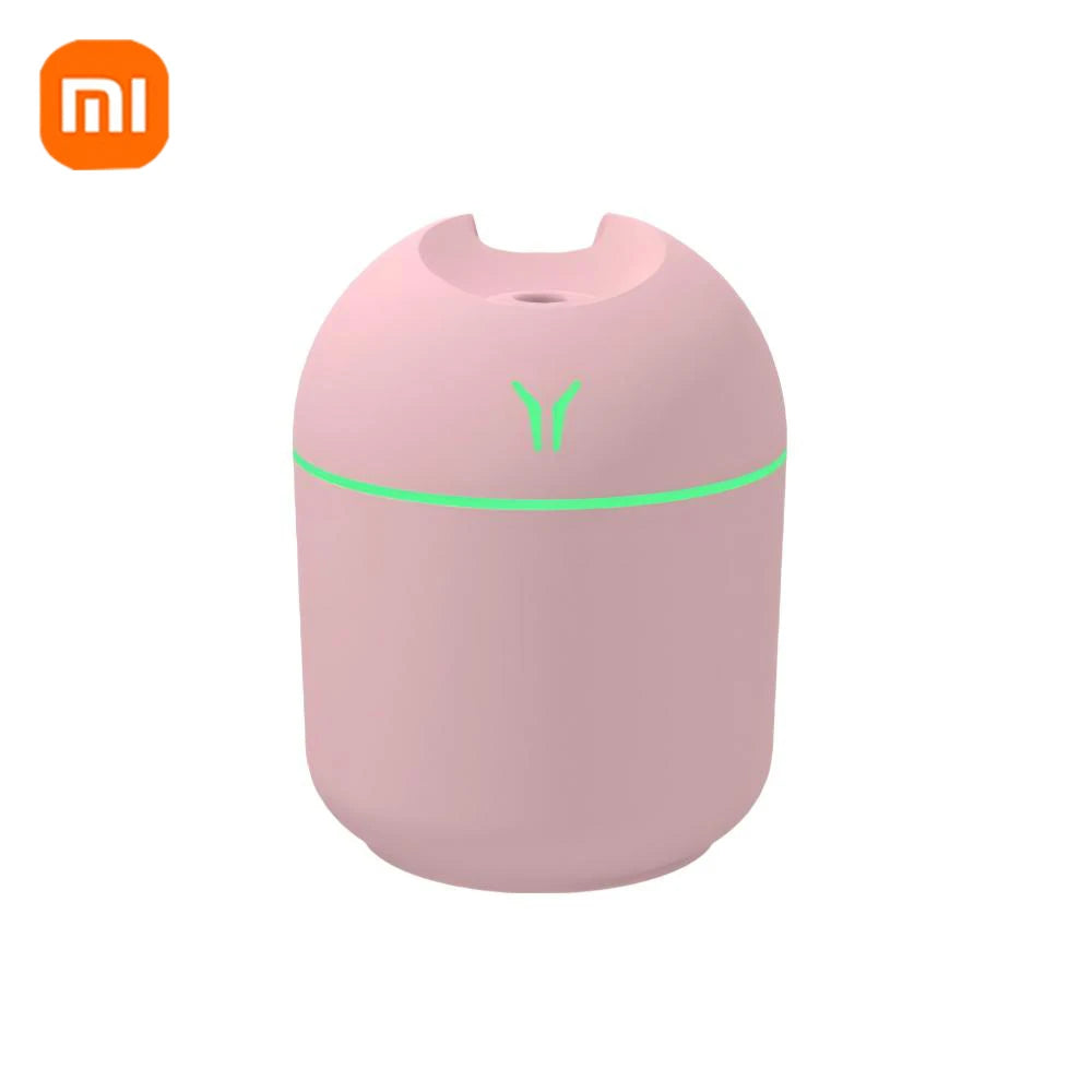 Xiaomi Portable Air Humidifier 250ML Essential Oil Diffuser 2 Modes Auto off with LED Light for Home Car Mist Maker Face Steamer