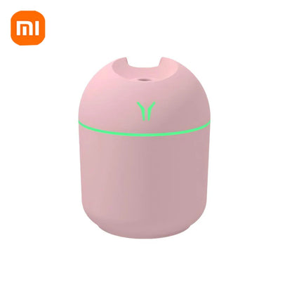 Xiaomi Portable Air Humidifier 250ML Essential Oil Diffuser 2 Modes Auto off with LED Light for Home Car Mist Maker Face Steamer