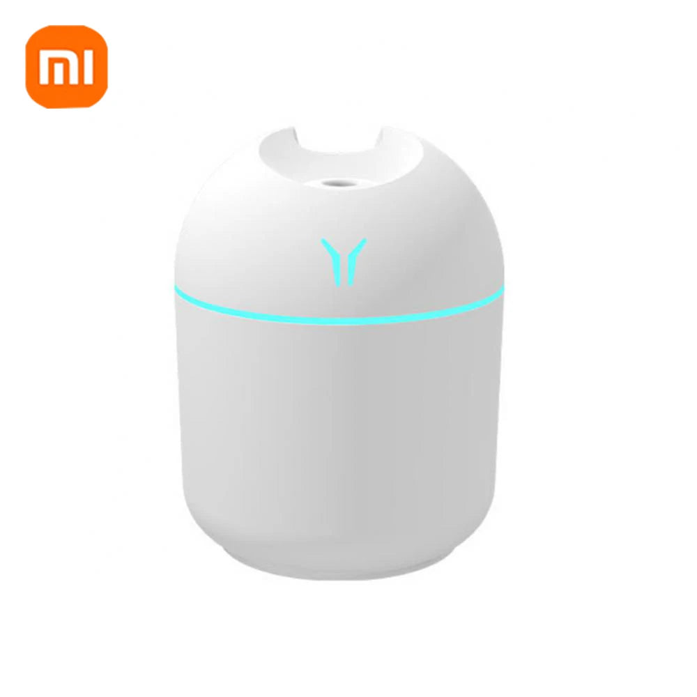 Xiaomi Portable Air Humidifier 250ML Essential Oil Diffuser 2 Modes Auto off with LED Light for Home Car Mist Maker Face Steamer